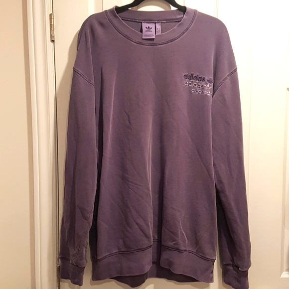 Adidas crew neck - Purple Unisex - Picture 2 of 4